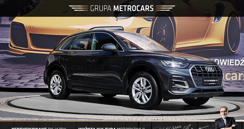 Audi Q5 cena 165900 przebieg: 99888, rok produkcji 2021 z Trzebnica małe 596